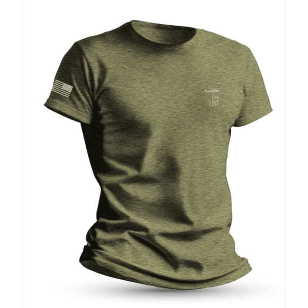 Tri-blend Athletic T-Shirt | Nine Line - Medium / Olive