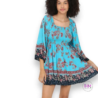 Under the Stars Boho Babydoll Dress 🌙 - Sweater