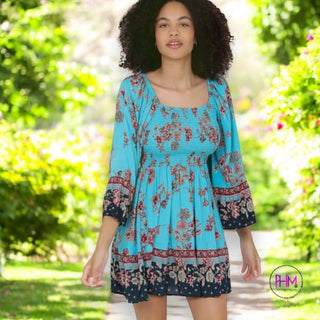 Under the Stars Boho Babydoll Dress 🌙 - Sweater