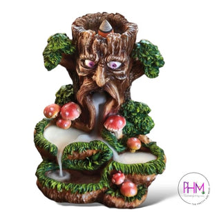 Whimsical Magical Tree Backflow Burner