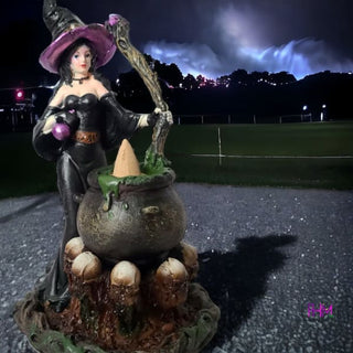 Witch Backflow Incense Burner - Merch