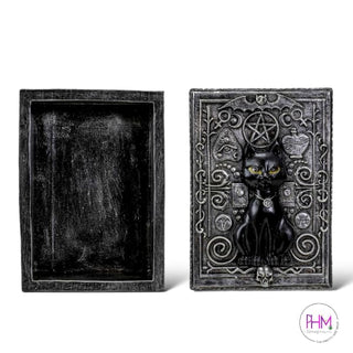 Witches Familiar Black Cat Enchanted Tarot Box 🐈⬛