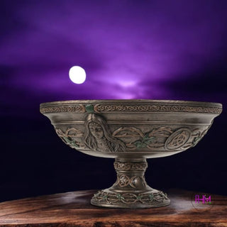 Witching Hour Triple Goddess Offering Bowl 🌙
