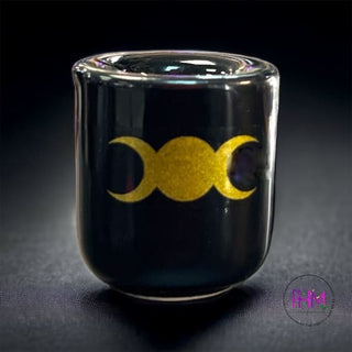 Witchy Wisdom Protection Ritual Candle Holder 🪬