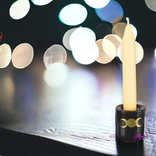 Witchy Wisdom Protection Ritual Candle Holder 🪬