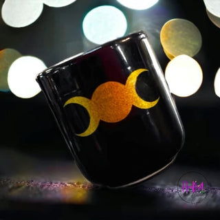 Witchy Wisdom Protection Ritual Candle Holder 🪬