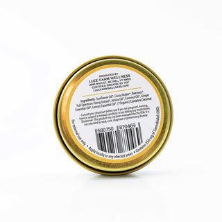 Luce Farm CBD Ginger Warming Rub - Hand & Body Lotion
