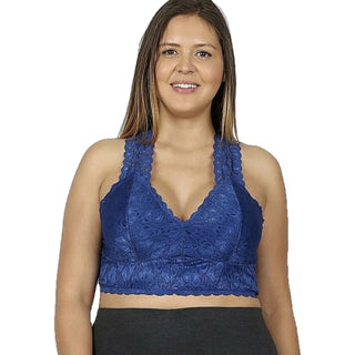 Adi Bralette | With Padding - Saphire / X Large