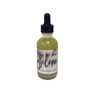 All that Glitters Body Oil Collection - Selene- Silver