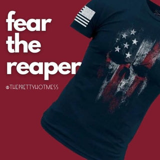 American Reaper 2.0 Midnight Navy Mens T by Grunt Style