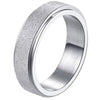 Anxiety Rings - Silver Glitter / 6 - Bracelet