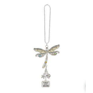 Sparkly Gem Car Charms - Dragonfly