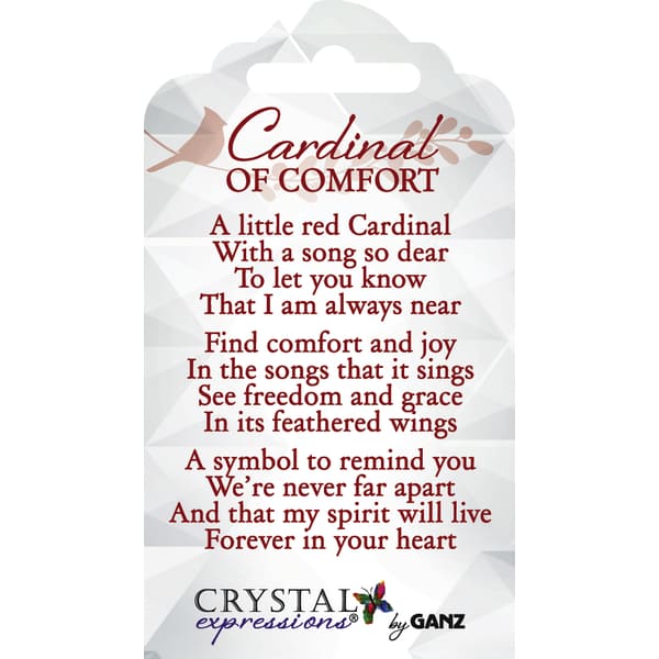 Cardinal of Comfort Car Charm - Charms