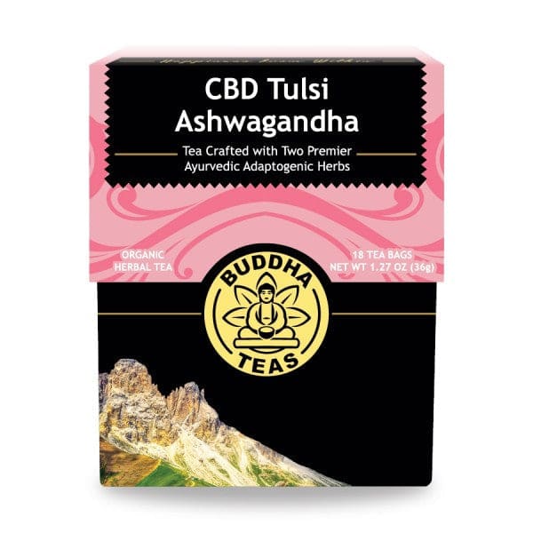 CBD Tulsi Ashwagandh Tea by Buddha