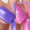 Color Changing Nail Polish by Me Silly - Berry Blast