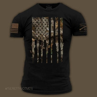 Realtree Edge® - Rifle Flag T Shirt | Grunt Style - Mens