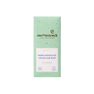 Dark Chocolate Cocoa Nib Mint Bar | Moonstruck - Done