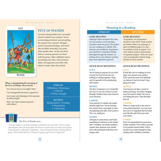Exploring Tarot Using Radiant Rider-Waite Book