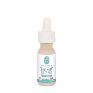 Full Spectrum CBD Oil with Peppermint | Luce Farm 🍃 - 13ml