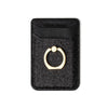 Glitter Bomb Ring Cling Cardholder by Olivia Moss® - Black
