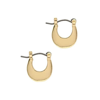 Gold Hoop and Dangle Earrings by Laura Janelle - Mini