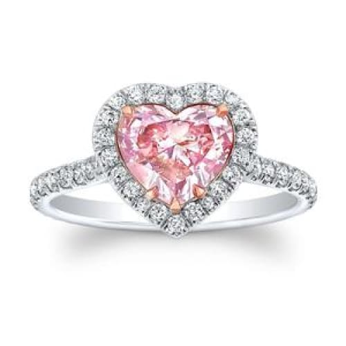 Hearts of Desire Pink Sapphire Ring - Done