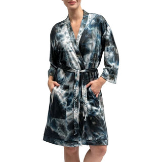 Hello Mello Dyes The Limit Robe - Black / S/M - Bath & Body