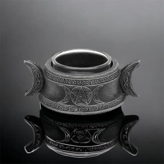 Triple Goddess Tealight Candle Holder - Done