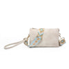 Izzy Crossbody with Guitar Strap | Jen and Co. - Off White