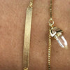 Krissy Gold Slider Bracelets by Nikki Smith Designs - 