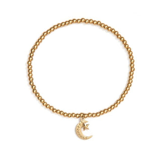 Laura Janelle Charm Bracelets - Crescent Moon - Done