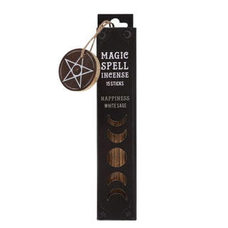 *Magic Spell Incense Sticks - Happiness (White Sage) - Gifts