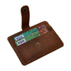 Men’s Genuine Crazy Horse Leather Thin Wallet - Just For Men
