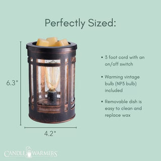 Mission Vintage Bulb Illumination Warmers - Candles