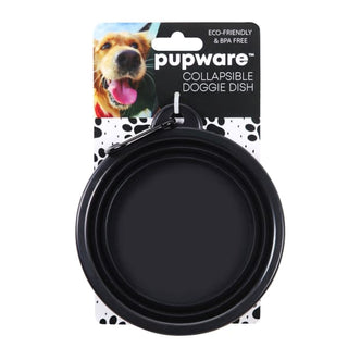 *Pupware Collapsible Doggie Dish - Black - Done