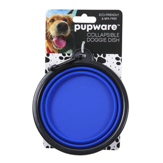 *Pupware Collapsible Doggie Dish - Blue - Done
