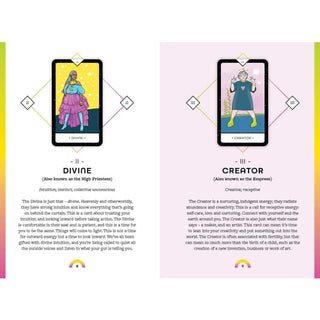 -Rainbow Moon Tarot - Cards