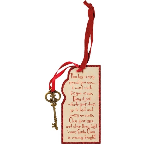 Santa’s Magic Key Christmas Ornament - Holiday