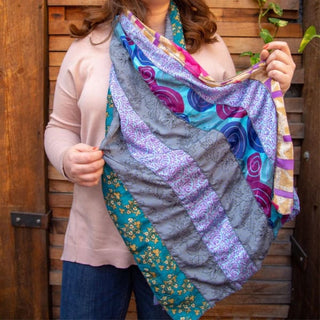 Sari Silk Scarf - Done