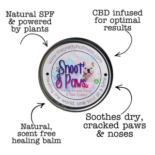 Snoot & Paws CBD Infused Pet Ointment - 2oz Tin - Done