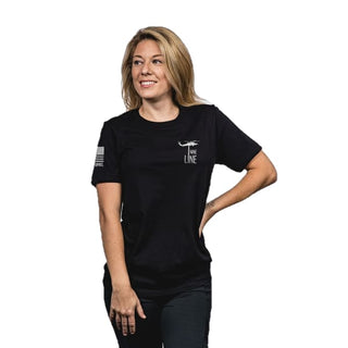 Stethoscope Flag ’Nurse’ T Shirt by Nine Line - Done