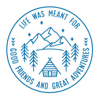Stickers by Stickerlishious - Life Was Meant (Blue) - Done