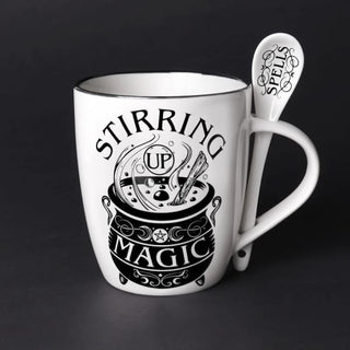 Stirring up Magic Mug and Spoon Set