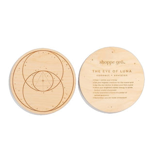 The Eye Of Luna Crystal Grid - Done