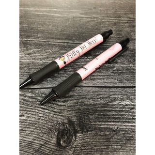 The Pretty Hot Mess Ink Pens - Bubble Gum Pink Ergonomic Pen