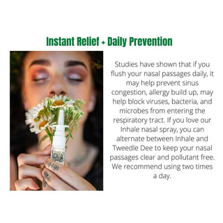 NEW VERSION Tweedle Dee Needle Hemp Infused Nasal Spray