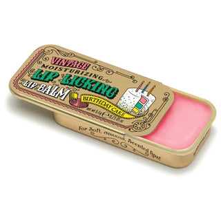 *Vintage Moisturizing Lip Licking Balm - Birthday Cake