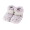 Warmies Spa Therapy Booties - Marshmallow Pink