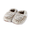 Warmies Spa Therapy Slippers - Brown Marshmallow