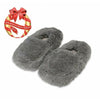 Warmies Spa Therapy Slippers - Gray